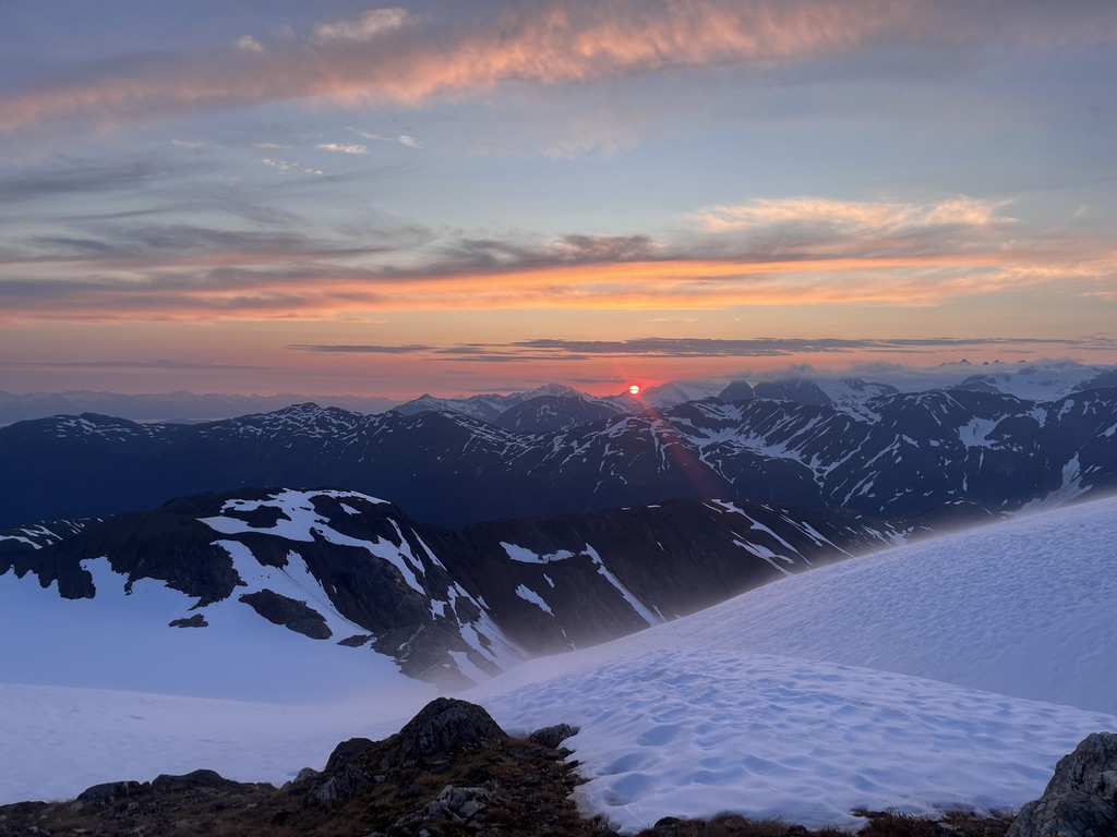 picture of sunset at c17